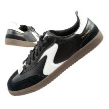 Skechers Kickoff women's sports shoes sneakers black leather