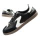 Skechers Kickoff women's sports shoes sneakers black leather