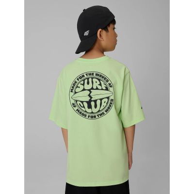 2. Boy's cotton T-shirt 4F 4FJRSS26TTSHM3905-45S