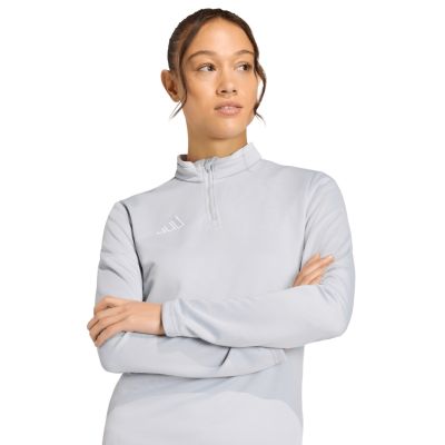 4. adidas Entrada 26 Women's Training Top, Grey, JZ6647