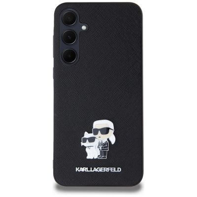 3. Karl Lagerfeld Saffiano Karl&Choupette Pin case for Samsung Galaxy A35 - black