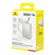 4. Baseus PicoGo 10000mAh 45W Powerbank with Digital Display and Built-in USB-C Cable - Titanium