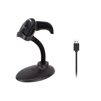 8. Equip 351022 Barcode Reader Handheld 1D Laser Barcode Reader Black
