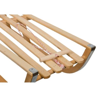 5. NINA WOODEN SLEDGE WITH BACKREST