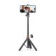 7. Tech-Protect L03S Bluetooth selfie stick with remote control, tripod up to 148cm and head 180 - black