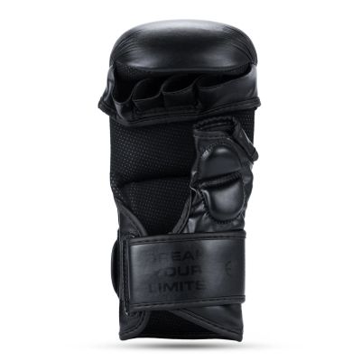 9. MMA Sparring Gloves M - Warrior Black - LegacySeries