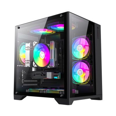 GameMax Infinity Mini BK Micro Tower Black