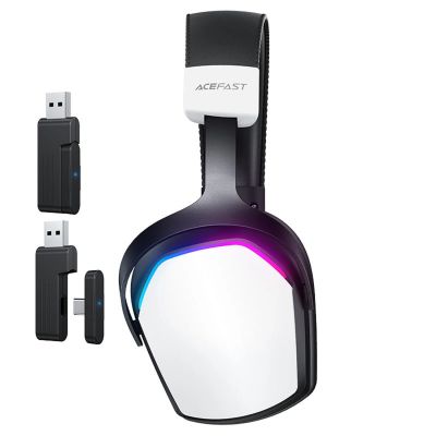 4. Acefast H11 Wireless On-Ear Gaming Headphones - Black