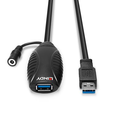 5. Lindy 43156 USB Cable USB 3.2 Gen 1 (3.1 Gen 1) 10m USB A Black