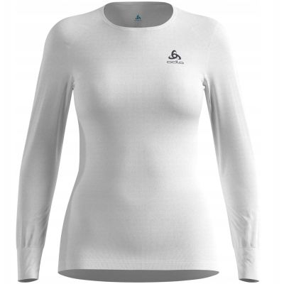 Odlo BL TOP crew neck l/s ACTIVE WARM ECO women's t-shirt size M White