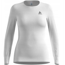 Odlo BL TOP crew neck l/s ACTIVE WARM ECO women's t-shirt size M White