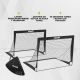 31. VIRTUFIT FOLDABLE SOCCER GOAL SET - SOCCER GOALS - 120 X 90 CM