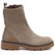2. Women's beige suede ankle boots M.Daszyński SA259-2