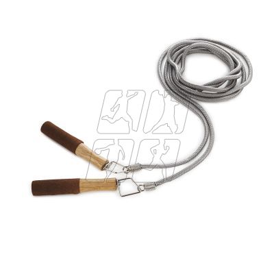 6. Skipping rope with wooden handles Body Sculpture BK 203