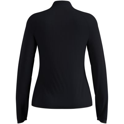 2. Women’s mock-neck sweatshirt Odlo ZEROWEIGHT WARM Mid layer 1/2 zip, black