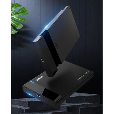 4. Ugreen bay for HDD SSD disk housing 2.5 '' SATA USB 3.2 Gen 1 (5 Gbps) micro USB SuperSpeed + 0.5 m cable black (US221 30848)