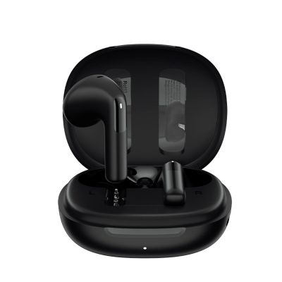 QCY AilyBuds E10 In-Ear Headphones with ENC LDAC Hi-Res Audio IPX4 Bluetooth 5.4 - Black