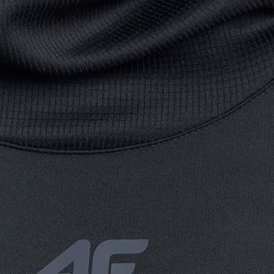 5. Men's thermal sweatshirt 4F M100 deep black 4FWAW25UBRUM100 20S