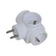 2. ESPERANZA ELK302W 3-OUTLET ELECTRIC SOCKET WHITE