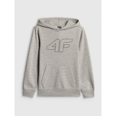 Boy's regular hooded sweatshirt 4F 4FJRSS26TSWSM2748-25M
