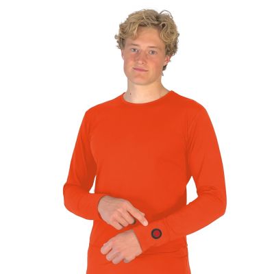 6. Glovii GJ1RS Shirt/Top, Sweatshirt, Crew Neck, Long Sleeve, Elastane, Polyester