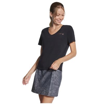 2. Skechers Signature V-Neck Tee TP167-BLK Black L