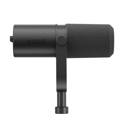 7. BOYA CastMic P60B studio microphone with arm, wired USB XLR - black