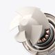 12. Jisulife Handheld Fan Pro1 Mini 4250mAh USB-C Portable Fan Blower - White