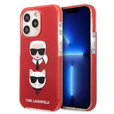 Karl Lagerfeld Karl&Choupette Head Case for iPhone 13 Pro / iPhone 13 - Red