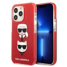 Karl Lagerfeld Karl&Choupette Head Case for iPhone 13 Pro / iPhone 13 - Red