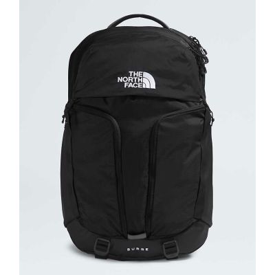 6. The North Face NF0A52SG Backpack Black Nylon, Recycled Polyester