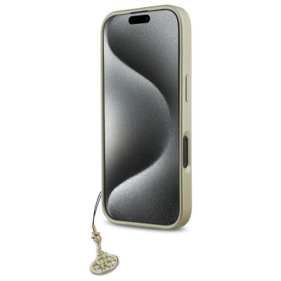 5. Guess 4G Charms Collection case for iPhone 16 Pro - black