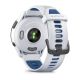 2. Garmin Forerunner 265 46mm Black Bezel with Whitestone Case White and Blue