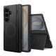 2. Tech-Protect Kevlar Aura MagSafe Case for Samsung Galaxy Z Fold 8 Ultra - Black