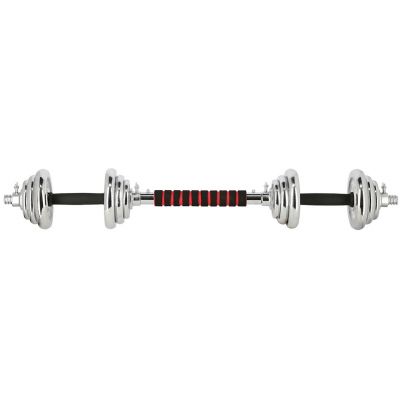 12. Dumbbells in a case HMS STC21 2 x 10 kg chrome