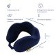 3. TRAVEL BLUE TRANQUILITY MEMORY FOAM TRAVEL PILLOW NAVY