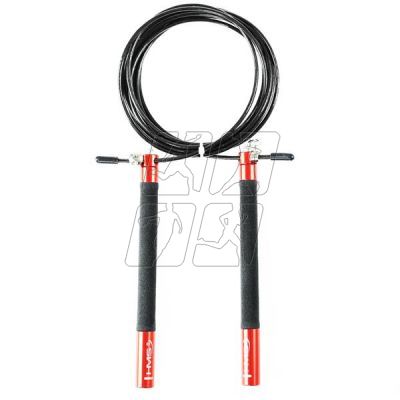 3. Fast skipping rope HMS SK54 black / red