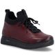 Women's leather insulated ankle boots, burgundy Remonte Rieker D2V06-35