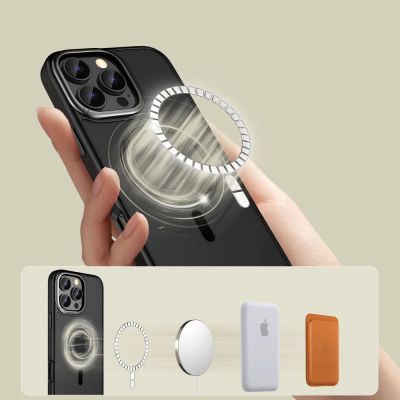 3. Tech-Protect MagEdge MagSafe iPhone 16 Pro Case - Semi-Transparent