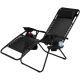 22. FOLDABLE GARDEN CHAIR MULTIFUNCTIONAL 175X52/65X107CM BLACK