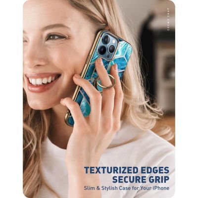 2. Supcase IBLSN Cosmo Snap Case for iPhone 13 Pro - Blue