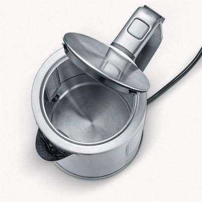 6. Severin 3418000 Electric Kettle 1.7 l 3000 W Black, Stainless Steel