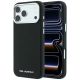 Karl Lagerfeld Grained Elongated Logo MagSafe Case for iPhone 17 Pro Max / 18 Pro Max - Black