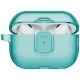 3. Uniq Glase Pro Case for AirPods Pro 3 Lock Case - Transparent Blue