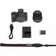 14. Canon EOS R100 Mirrorless Camera + RF-S 18-45mm F4.5-6.3 IS STM Lens Megapixel 24.1 MP ISO Sensitivity (max) 12800 Display Diagonal 3.0 Wi-Fi Network Auto, Manual CMOS Sensor Black