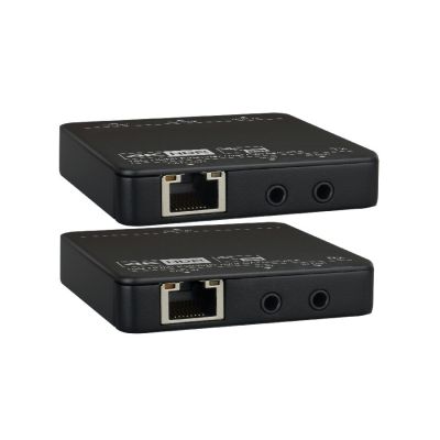 LevelOne HVE-9006 AV Extender AV Transmitter and Receiver Black
