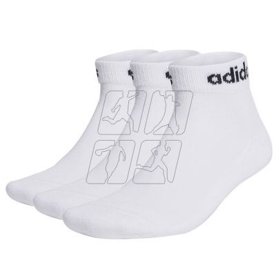 Socks adidas Linear Ankle Socks Cushioned HT3457