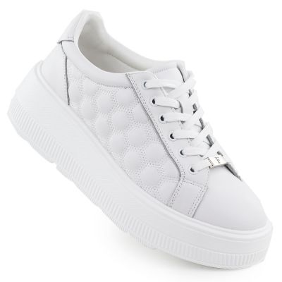 Filippo W DP7285 PAW639B quilted platform shoes