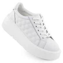 Filippo W DP7285 PAW639B quilted platform shoes