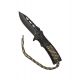 Mil-Tec Paracord Folding Knife with Fire Starter - Camo